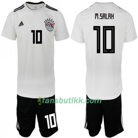 Fotball-VM 2018 Egypt drakt M. Salah 10 Barn Bortetrøye